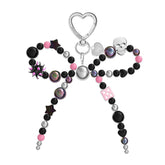 Gothic Bow Bag Charm