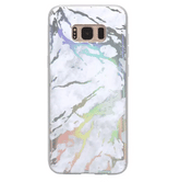 Holo White Marble Samsung Galaxy Case