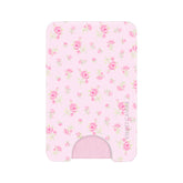 Dainty Pink Floral MagSafe Wallet
