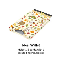 Snoopy Autumn Leaves MagSafe Wallet