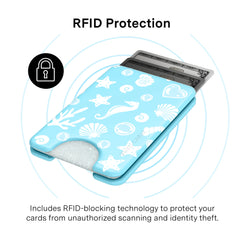 Aquamarine Holo MagSafe Wallet
