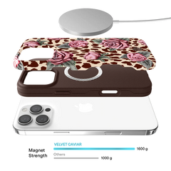 Rosy Leopard iPhone Case