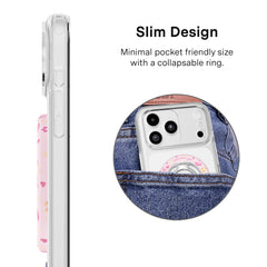 Pink Hanukkah MagSafe Grip Ring
