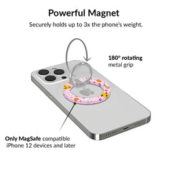 Snoopy Pink Pumpkins MagSafe Grip Ring