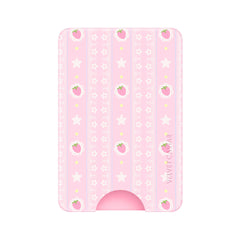 Strawberry Macaron MagSafe Wallet