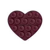 Burgundy Heart MagSafe MightyGrip