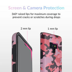 Dusty Rose Camo Samsung Galaxy Case