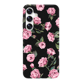 Pink Rose Floral Samsung Case