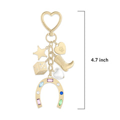 Horseshoe Bag Charm