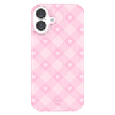 Dolly Pink Gingham iPhone Case
