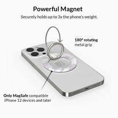 White Camo MagSafe Grip Ring
