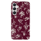 French Burgundy Floral Samsung Case