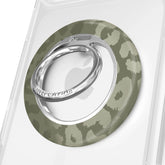Olive Leopard MagSafe Grip Ring