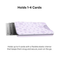Lavender Cherry Blossom MagSafe Wallet