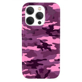 Magenta Camo iPhone Case