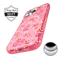 Pink Peppermint Princess iPhone Case