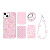 Pink Hanukkah Glitter iPhone Bundle