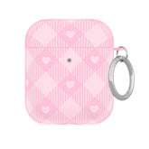 Dolly Pink Gingham AirPod Case