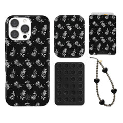 Vintage Roses iPhone Bundle Set - Wallet