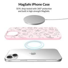 Pink Coastal Seashells iPhone Bundle Set