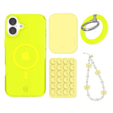 Neon Yellow iPhone Bundle Set - Grip