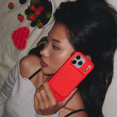 Hot Girl Red Portable MagSafe Charger Power Pack
