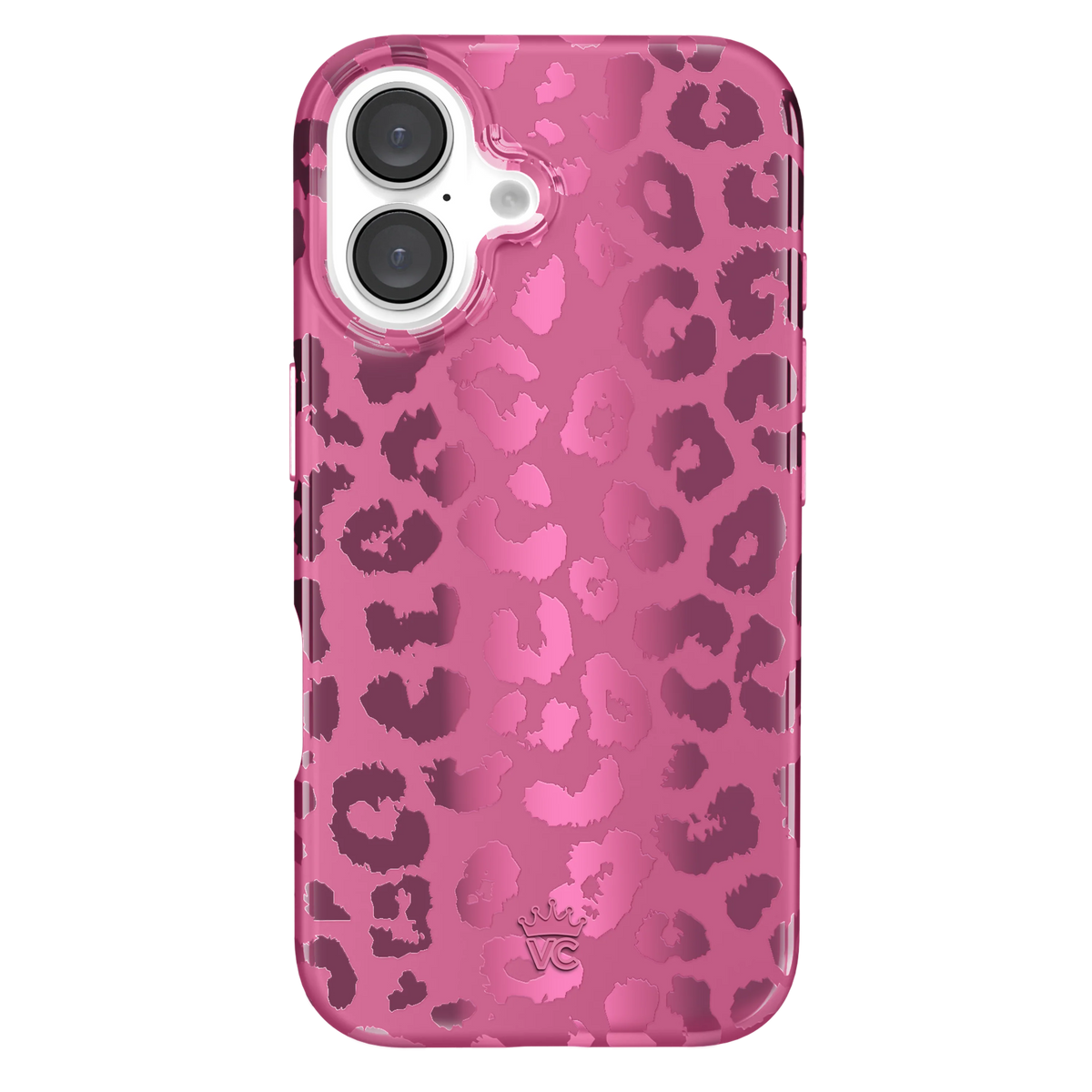 Pink Ruby Leopard iPhone Case