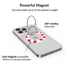 Red Heart MagSafe Grip Ring