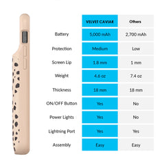 Spotted Cheetah iPhone Charging Case