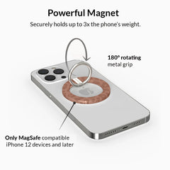 Chocolate Leopard MagSafe Grip Ring