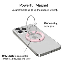 Widow’s Web Chrome MagSafe Grip Ring