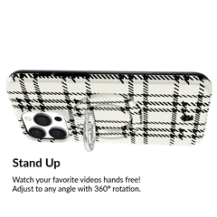 Houndstooth Sweater MagSafe Grip Ring