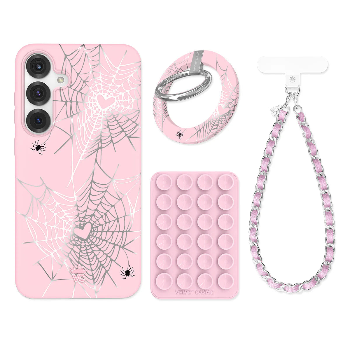 Widow’s Web Chrome Samsung Bundle Set
