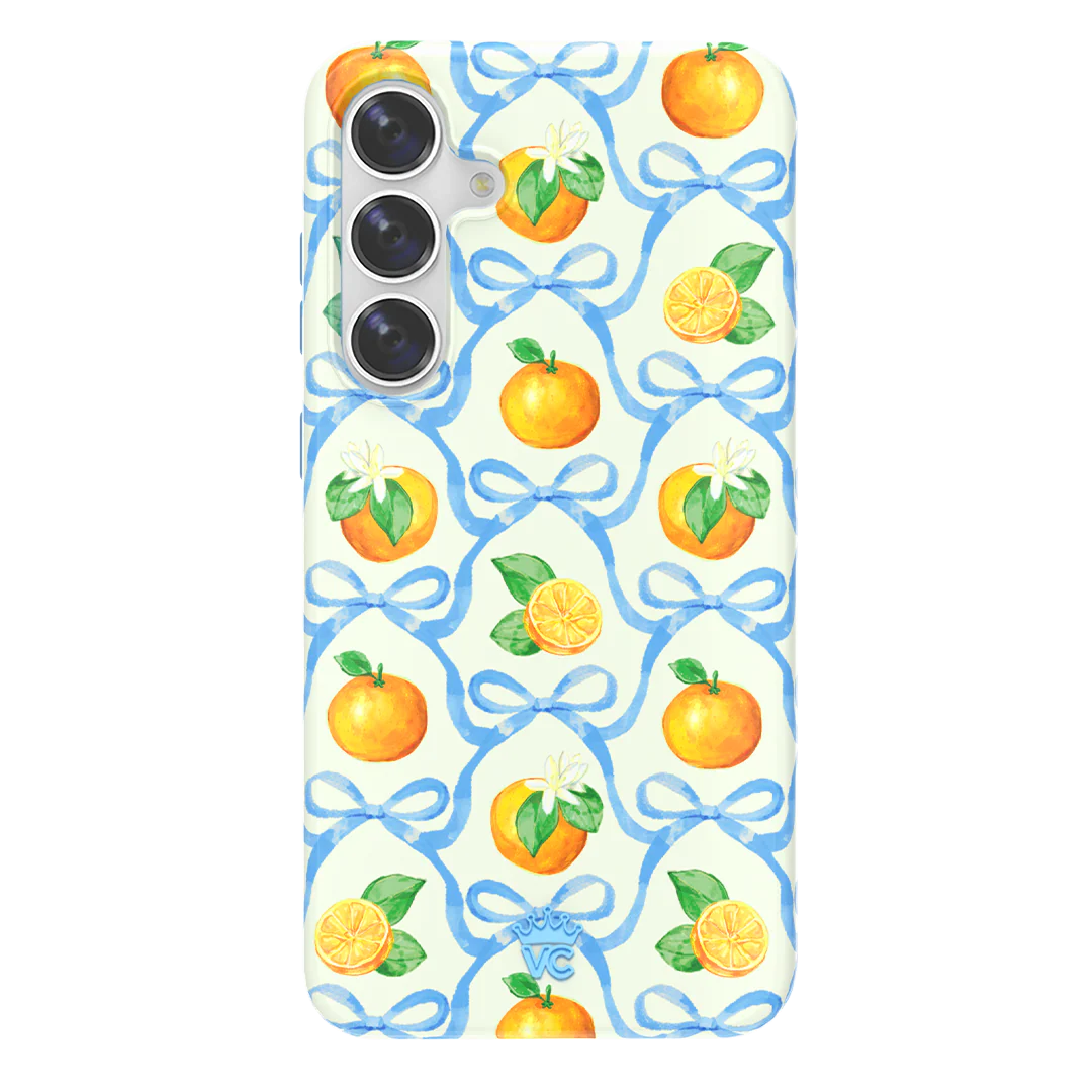 Orange Blossom Samsung Case