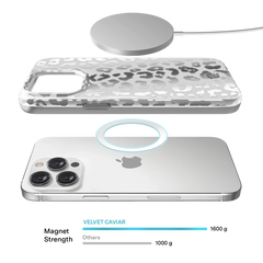 Chrome Leopard iPhone Case
