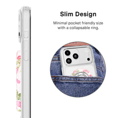 Posie Pink Bow MagSafe Grip Ring