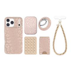 Nude Leopard iPhone Bundle Set