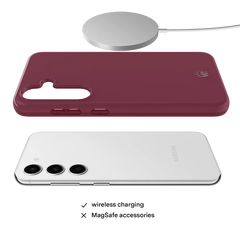 Burgundy 1990 Samsung Case