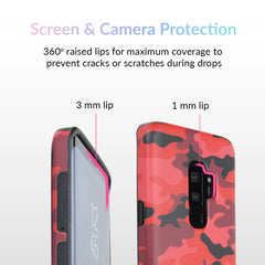 Red Camo Samsung Galaxy Case