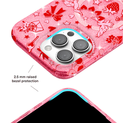 Be Mine Glitter iPhone Case