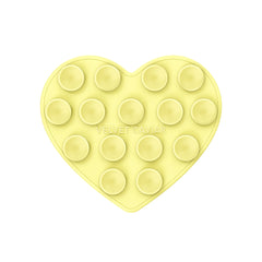 Butter Yellow Heart MagSafe MightyGrip