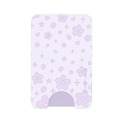 Lavender Cherry Blossom MagSafe Wallet