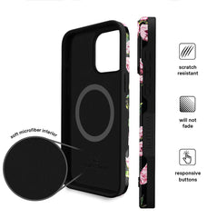 Pink Rose Floral iPhone Case