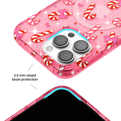 Pink Peppermint Princess iPhone Case