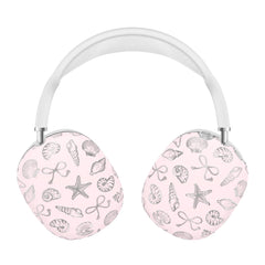 Pink Coastal Seashells AirPod Max Case