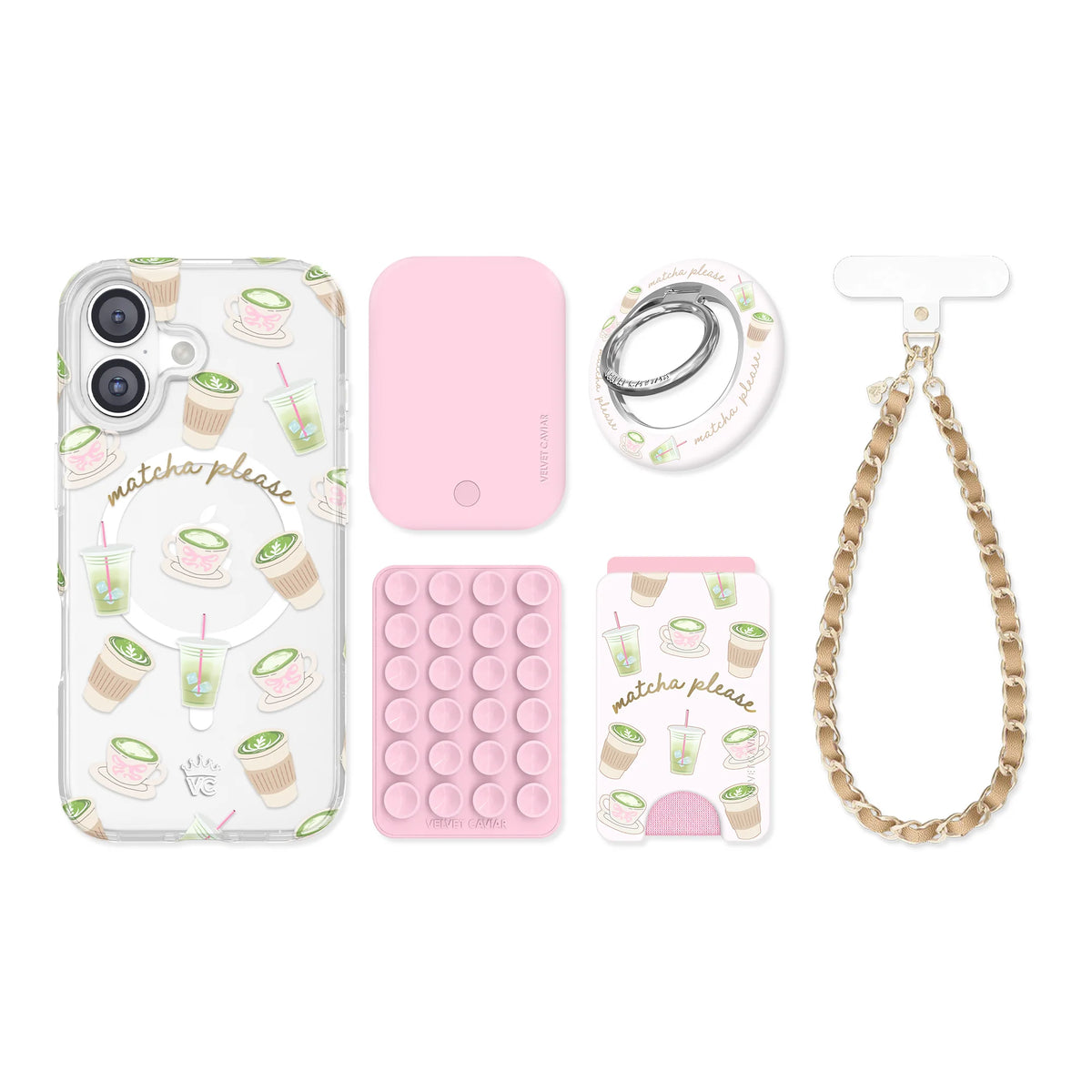 Matcha Please iPhone Bundle Set