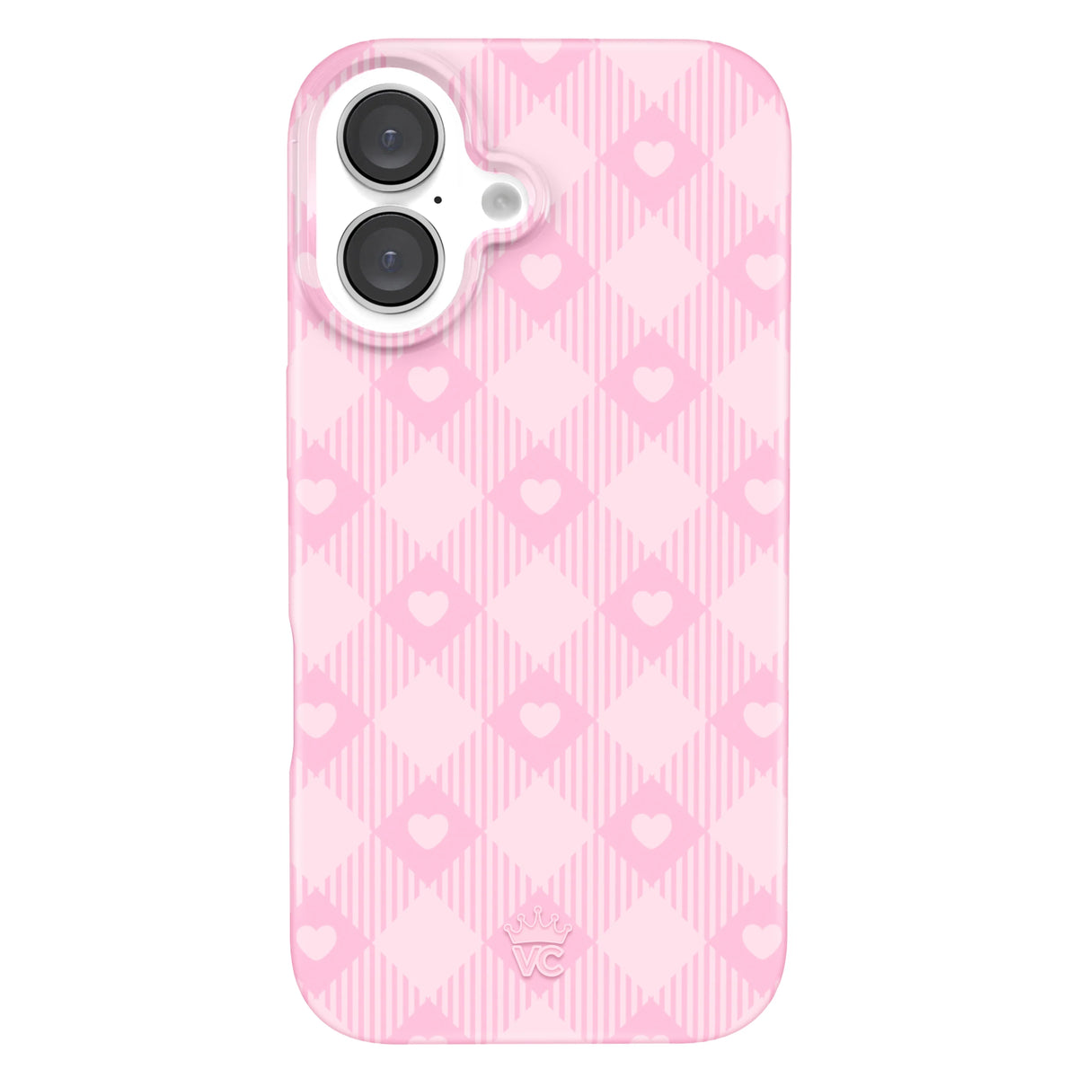Dolly Pink Gingham iPhone Case
