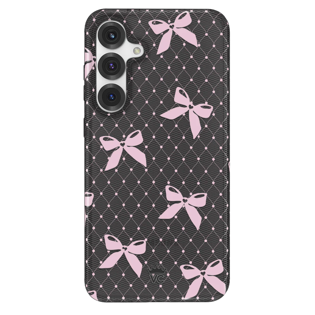 Lacy Pink Bows Samsung Case
